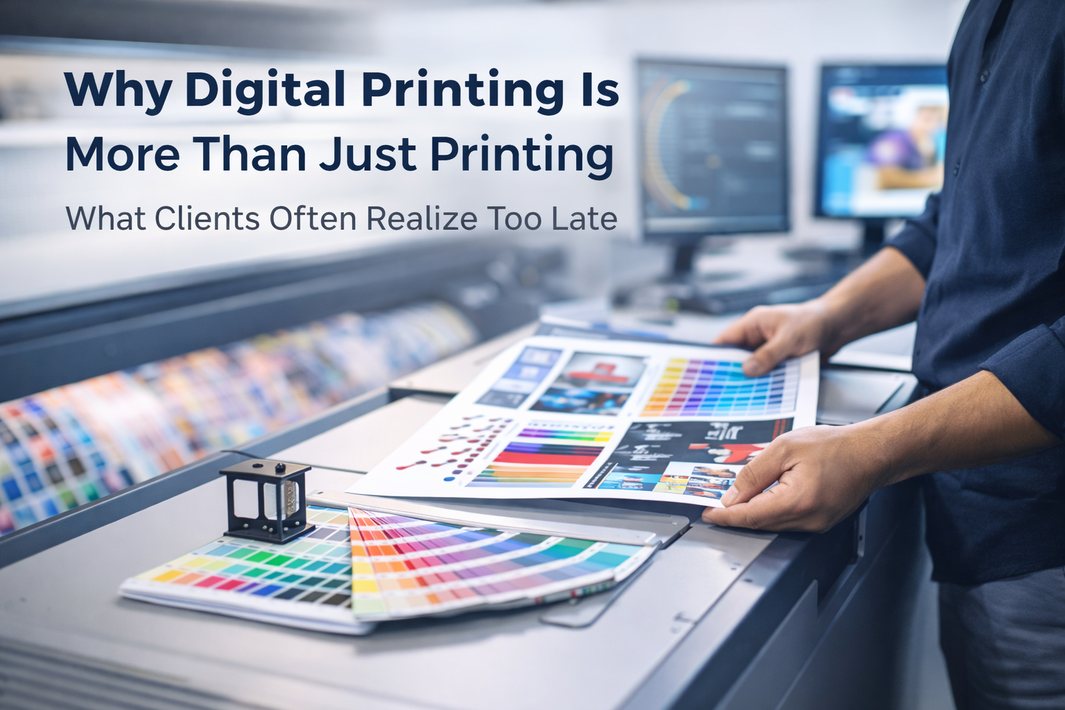 Kenapa Digital Printing Bukan Sekadar Cetak: Hal yang Sering Disadari Klien Terlambat